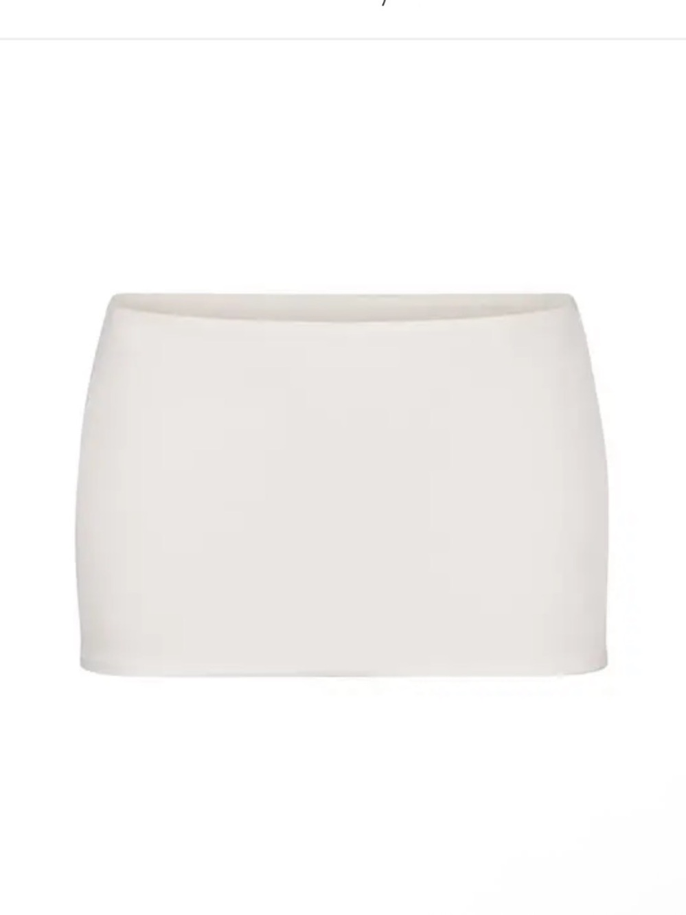 🔥🔥 SALE!!🔥🔥 Skims Silk Bridal Mini Skirt in Marble White - Picture 4 of 12